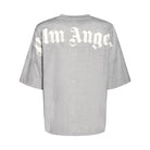Palm Angels Classic Logo T-Shirts - Mel Grey Wht - Escape Menswear