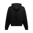 Palm Angels Curved Logo Hoodie - Black - Escape Menswear