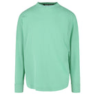 Palm Angels Long Sleeve Oversized Mock Neck T-Shirt - Green - Escape Menswear