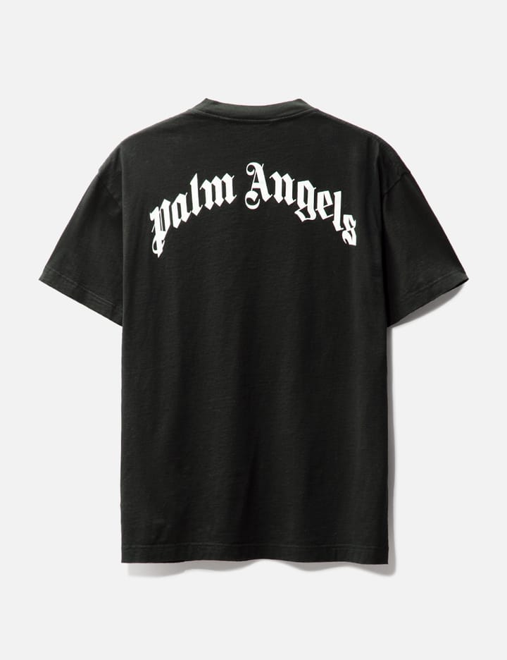 Palm Angels Shark Logo T-Shirt - Black - Escape Menswear