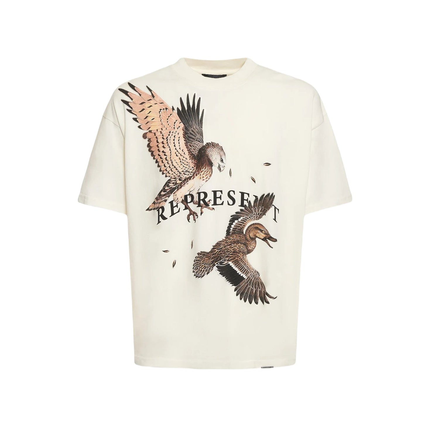 Represent Birds Of Prey T-Shirt - 72 Flat White - Escape Menswear