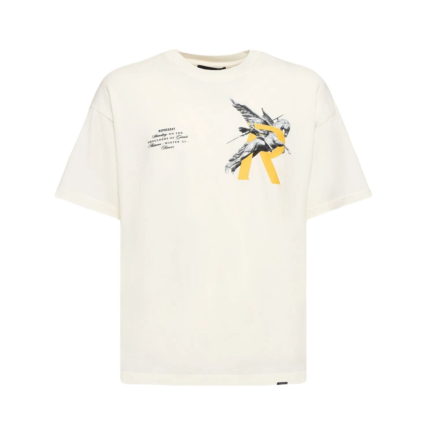 Represent Giants T-Shirt - 72 Flat White - Escape Menswear