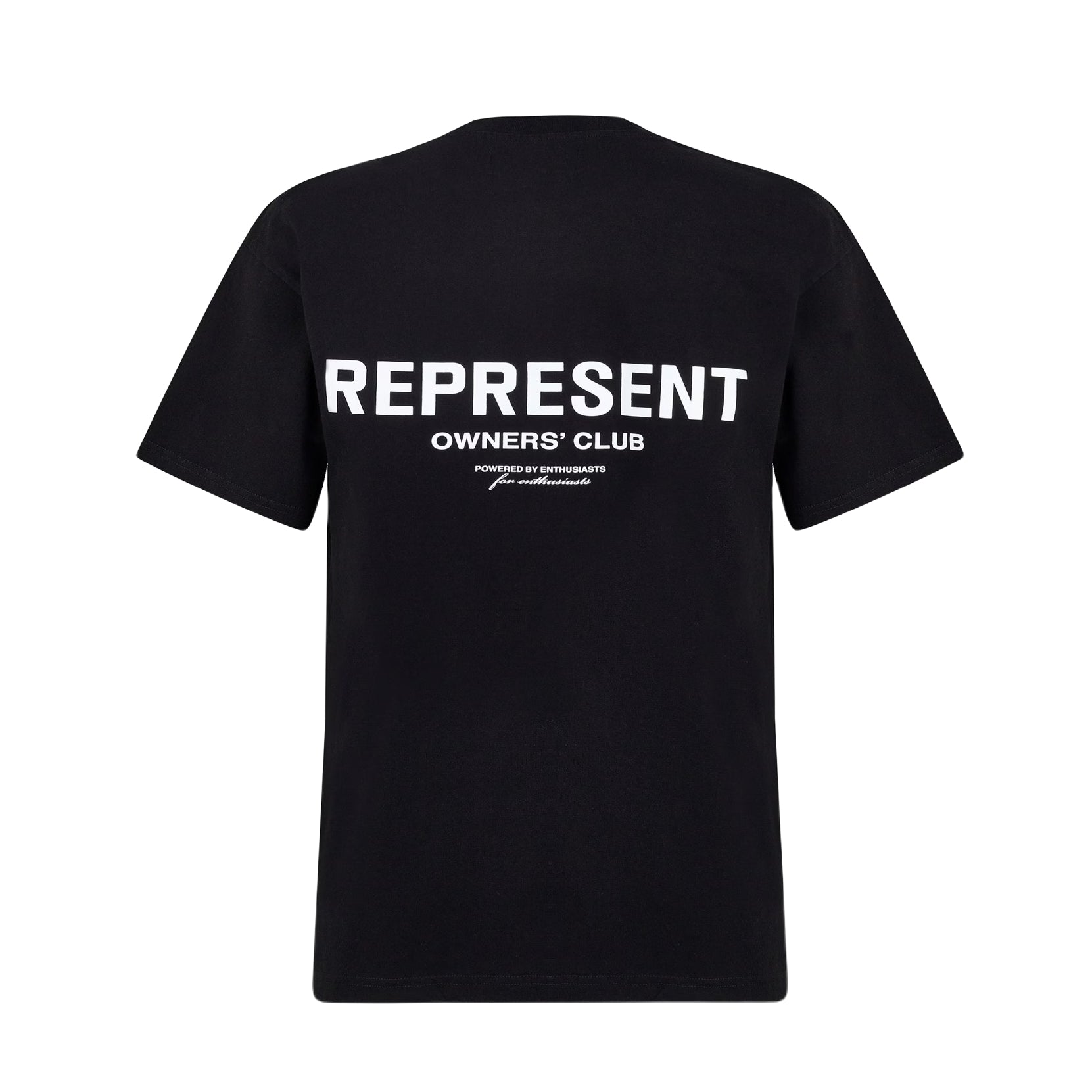 Represent Owners Club T-Shirt - 01 Black - Escape Menswear