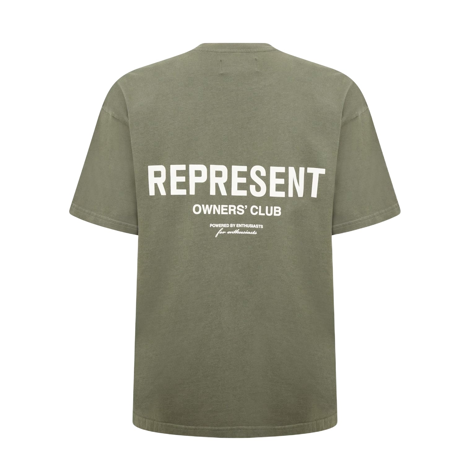 Represent Owners Club T-Shirt - 07 Olive - Escape Menswear