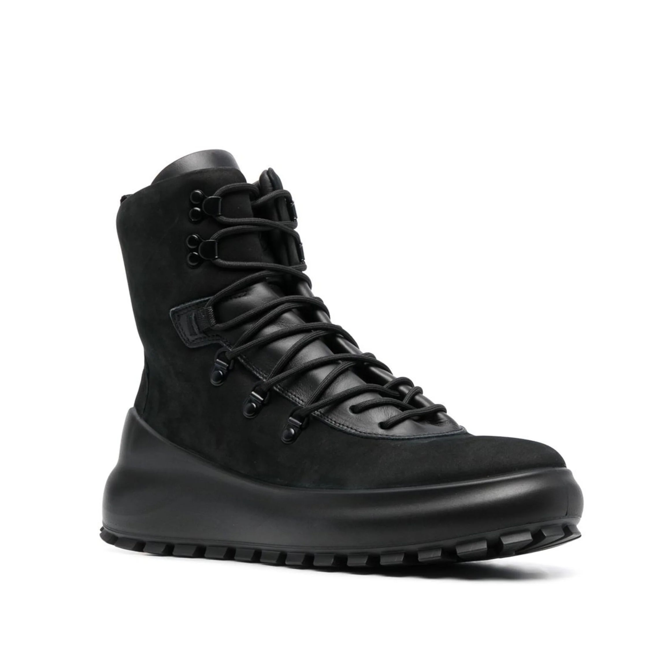 Stone Island Nubuck Boots - Black - Escape Menswear