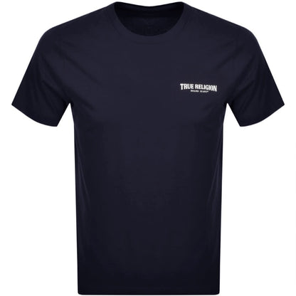 True Religion Small Arch logo T-Shirt - Night sky - Escape Menswear