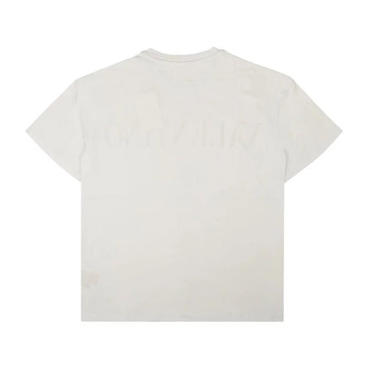 Valentino Logo Print T-Shirt - A01 White - Escape Menswear