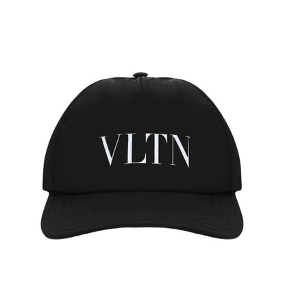 Valentino VLTN Logo Cap - Black - Escape Menswear