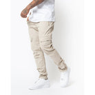 Valere Armando Cargo Trouser - Stone - Escape Menswear