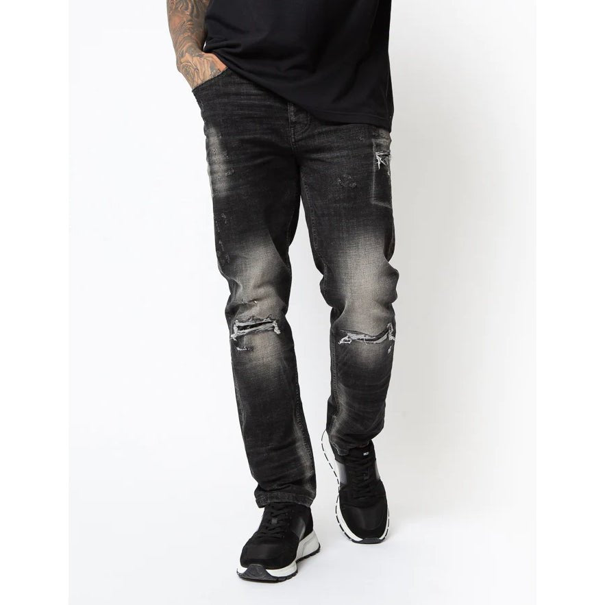 Valere Combi Jeans - Black - Escape Menswear