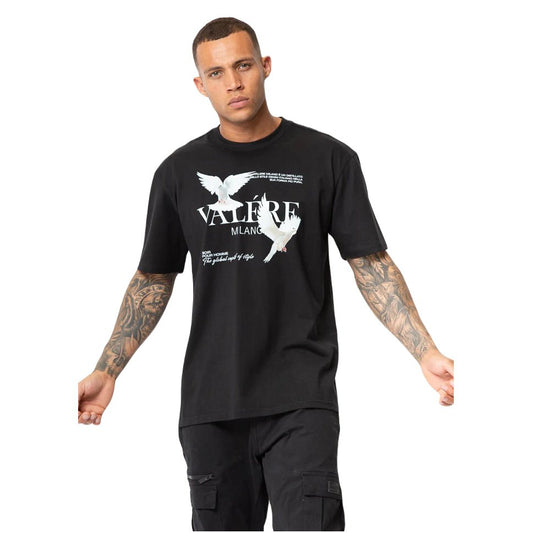 Valere Fresia T-Shirt - Black - Escape Menswear