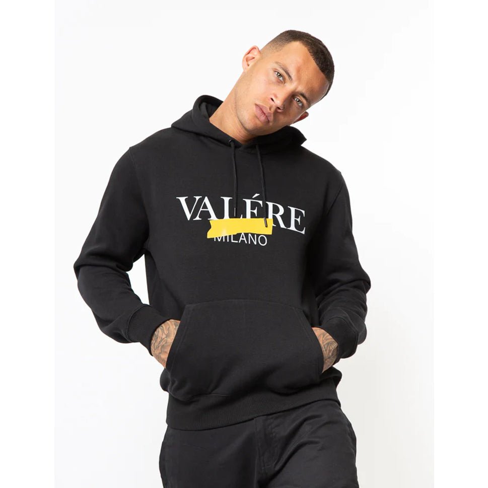 Valere Nastro Hoodie - Black - Escape Menswear
