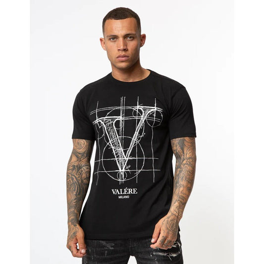 Valere Scribble T-Shirt - Black - Escape Menswear