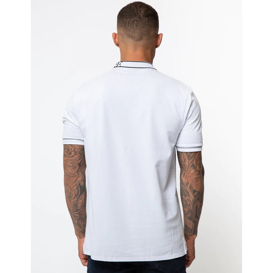 Valere Sera Polo Shirt - White - Escape Menswear