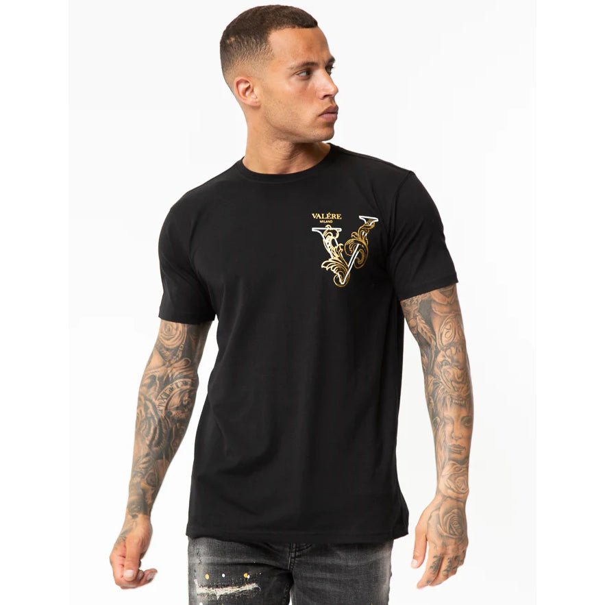 Valrere Andrea T-Shirt - Black - Escape Menswear