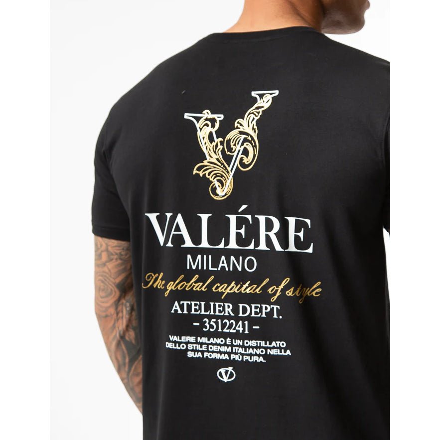 Valrere Andrea T-Shirt - Black - Escape Menswear