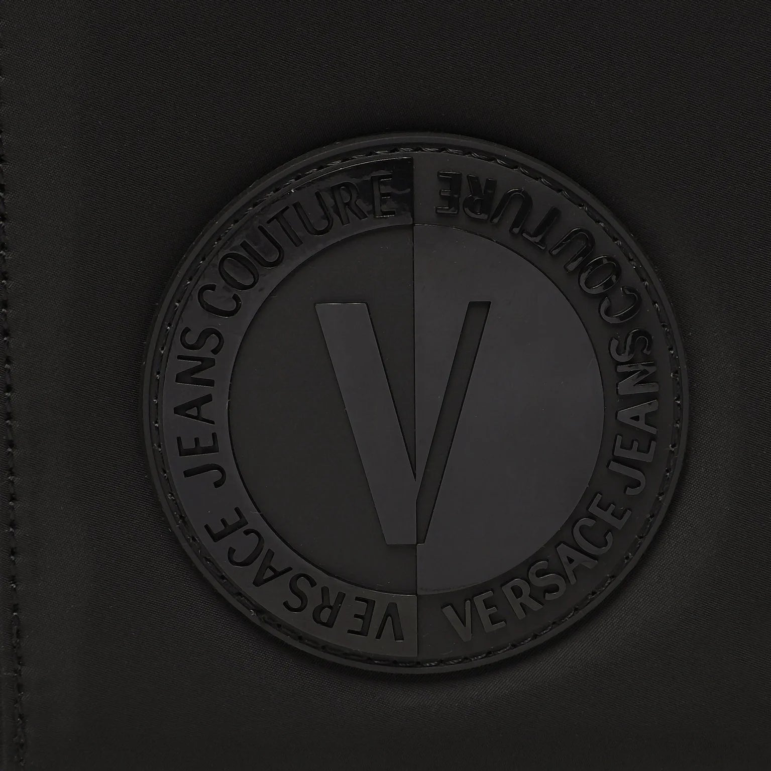 Versace JC Mini Sketch Logo Bag - PV3 Grey/Black - Escape Menswear