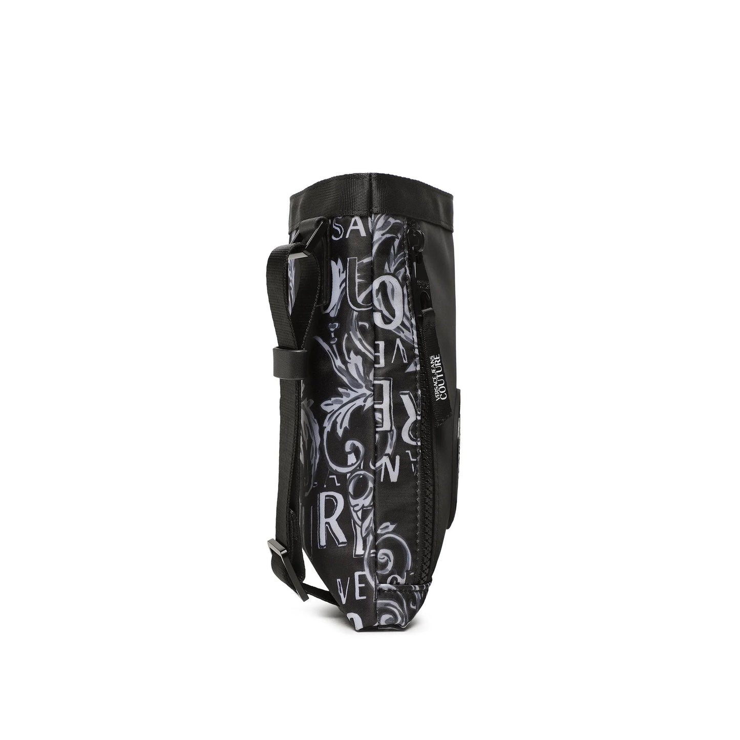 Versace JC Range Logo Sketch Bag - PV3 Black/Grey - Escape Menswear