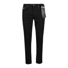 Versace Jeans Couture Logo Patch Slim Jeans - 909 Black - Escape Menswear
