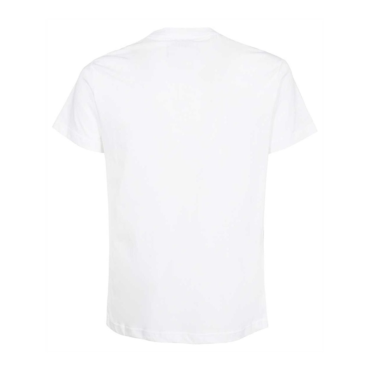 Versace Jeans Couture Panel Garden V-Emblem T-Shirt - G03 White - Escape Menswear