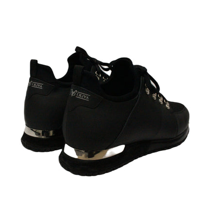 Vito Oliva D527T.52 Mesh Lcra Trainers - Black Lcra - Escape Menswear