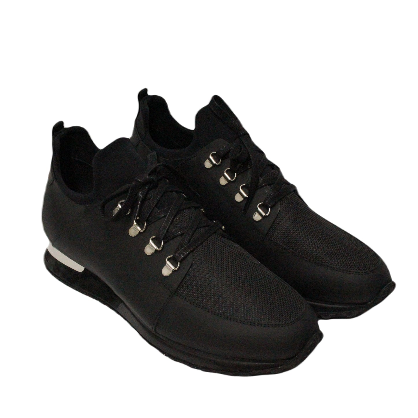 Vito Oliva D527T.52 Mesh Lcra Trainers - Black Lcra - Escape Menswear